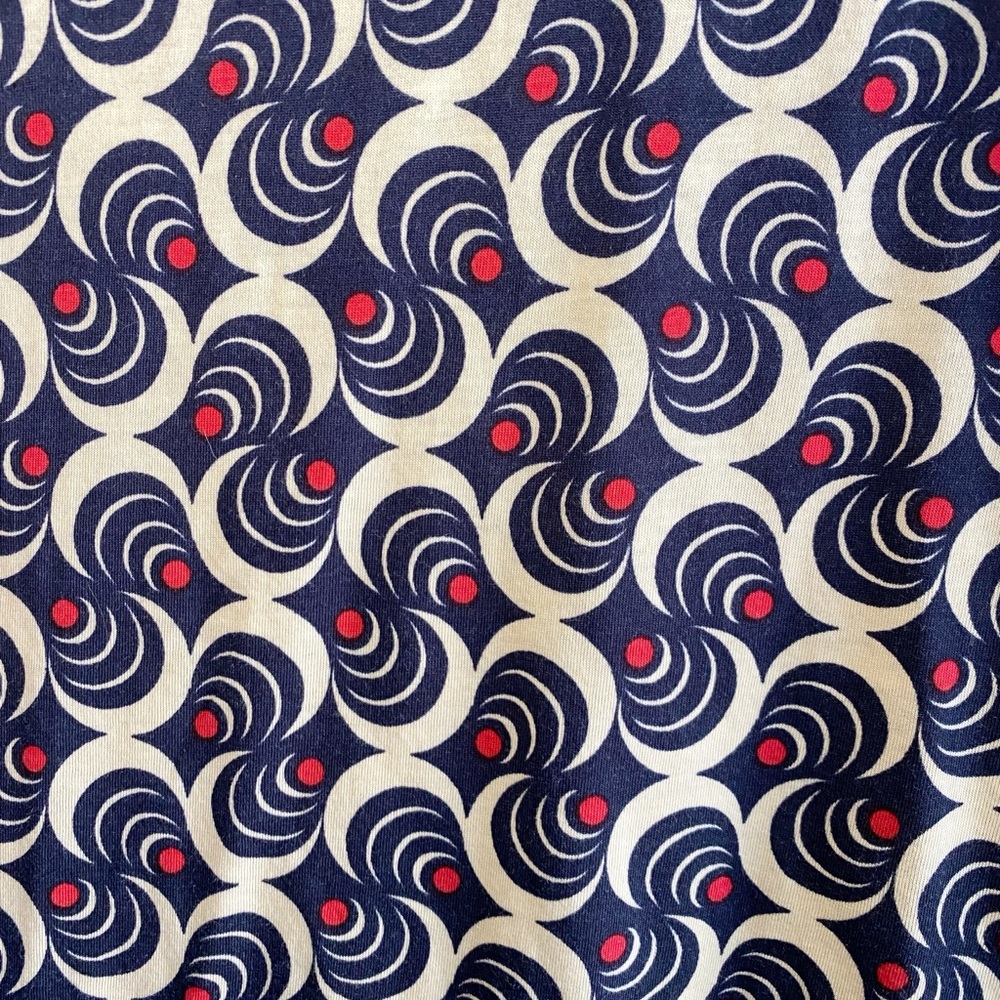 NWT Anthropologie SCOTCH & SODA Red, Blue, & Cream Tee. Medium. Graphic Print - Picture 6 of 9
